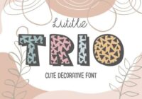 Little Trio Font - Featured Image