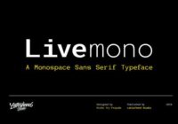 Livemono Font - Featured Image