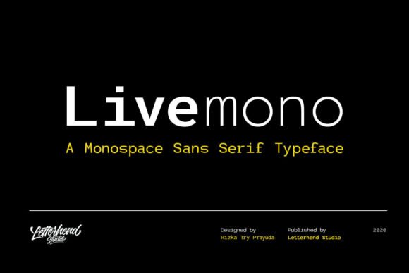 Livemono Font - Featured Image