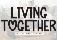 Living Together Font - Featured Image