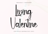 Living Valentine Font - Featured Image