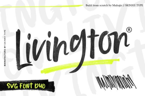 Livington Duo Font - Featured Image