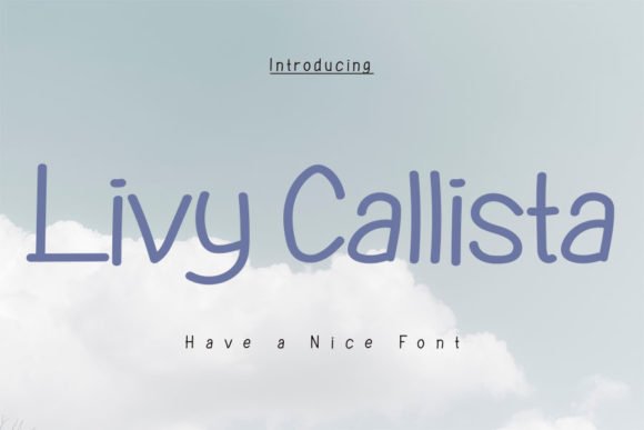 Livy Callista Font - Featured Image