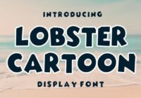 Lobster Cartoon Font - Featured Image