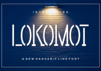 Lokomot Font - Featured Image
