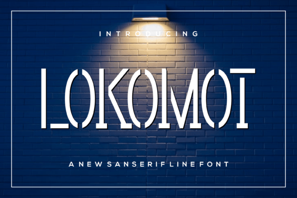Lokomot Font - Featured Image