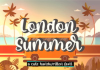 London Summer Font - Featured Image
