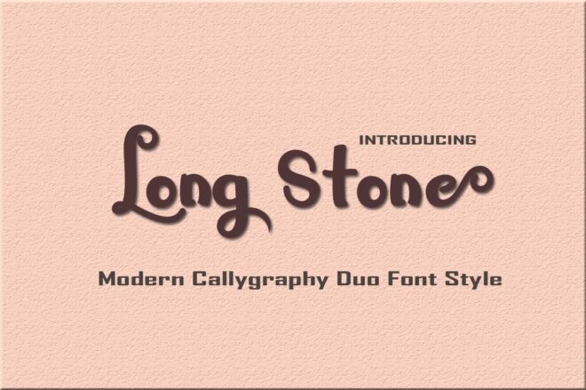 Long Stone Font - Featured Image
