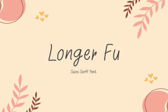 Longer Fu Font - Featured Image