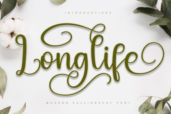Longlife Font - Featured Image