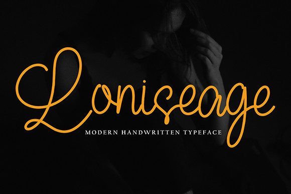 Loniseage Font - Featured Image