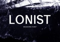 Lonist Font - Featured Image