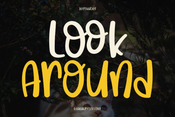 Look Around Font - Featured Image