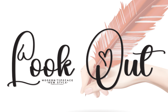 Look out Font - Featured Image