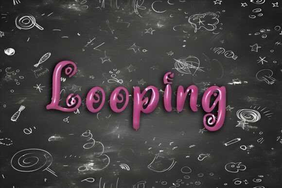 Looping Font - Featured Image