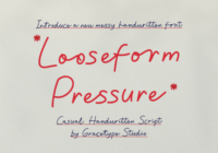Looseform Pressure Font - Featured Image