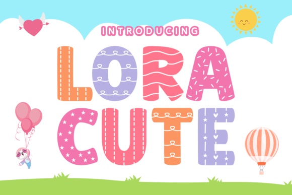 Lora Cute Font - Featured Image