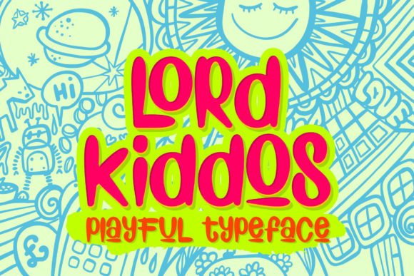 Lord Kiddos Font - Featured Image