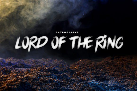 Lord of the Ring Font - Featured Image