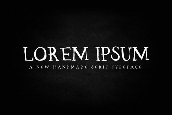 Lorem Ipsum Font - Featured Image
