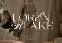 Loren Blake Duo Font - Featured Image
