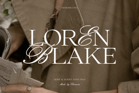 Loren Blake Duo Font - Featured Image