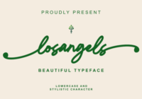 Losangels Font - Featured Image