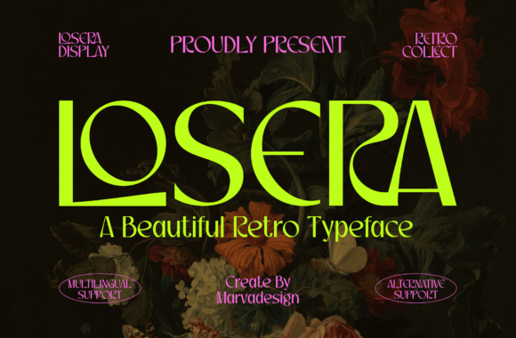 Losera Font - Featured Image