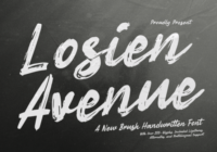 Losien Avenue Font - Featured Image