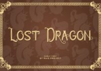 Lost Dragon Font - Featured Image
