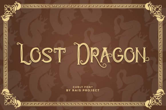 Lost Dragon Font - Featured Image