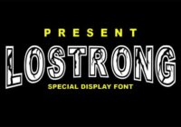 Lostrong Font - Featured Image