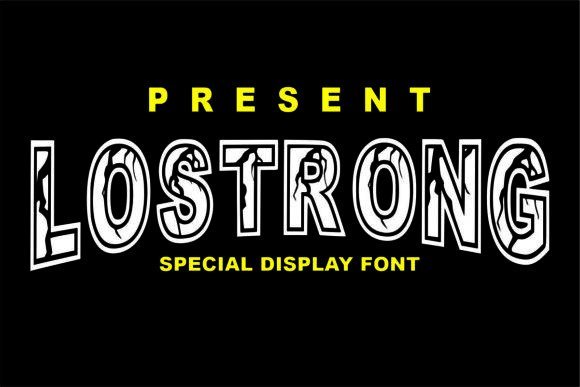 Lostrong Font - Featured Image