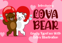 Lova Bear Font - Featured Image