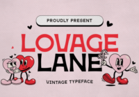 Lovage Lane Font - Featured Image