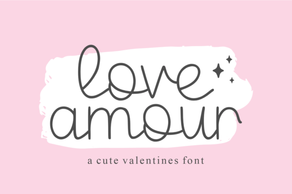 Love Amour Font - Featured Image