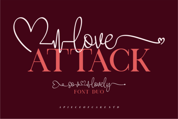 Love Attack Font - Featured Image