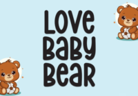Love Baby Bear Font - Featured Image