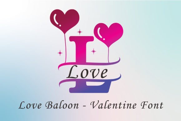 Love Baloon Font - Featured Image