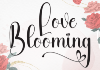 Love Blooming Font - Featured Image