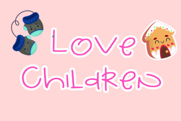 Love Children Font - Featured Image