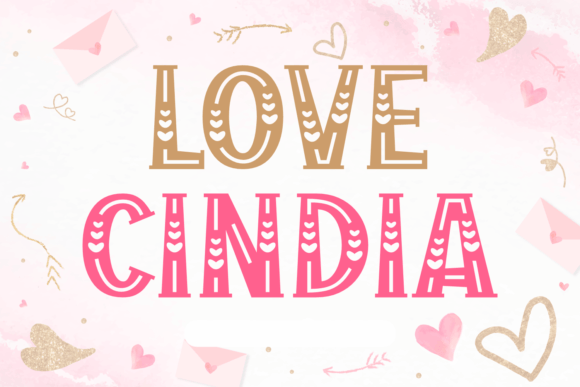 Love Cindia Font - Featured Image