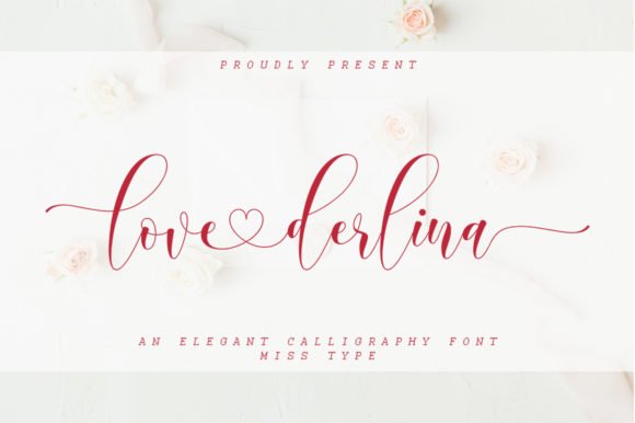 Love Derlina Font - Featured Image