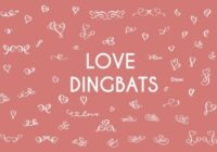 Love Dingbats Font - Featured Image