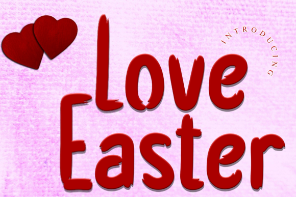 Love Easter Font - Featured Image