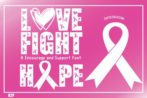 Love Fight Hope Font - Featured Image