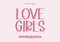 Love Girls Font - Featured Image