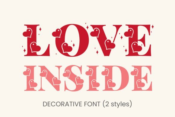 Love Inside Font - Featured Image