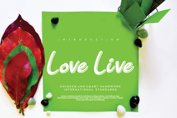 Love Live Font - Featured Image