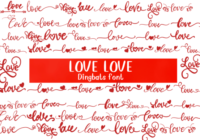 Love Love Font - Featured Image